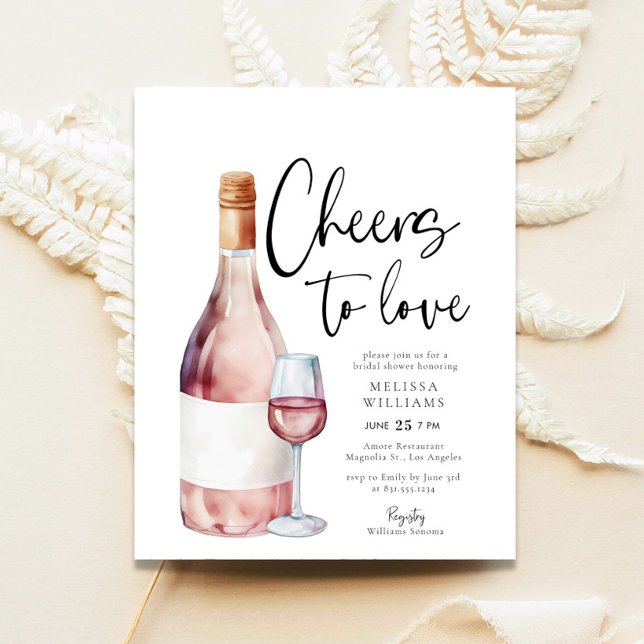 Lámina Alegres de vino rosado para amar a la ducha de nov (Subido por el creador)