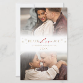 Lámina Alegría por la paz simple barata Snowflakes 2 foto