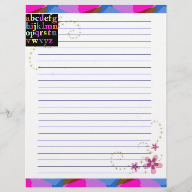 Lámina Alfabeto (Anverso)