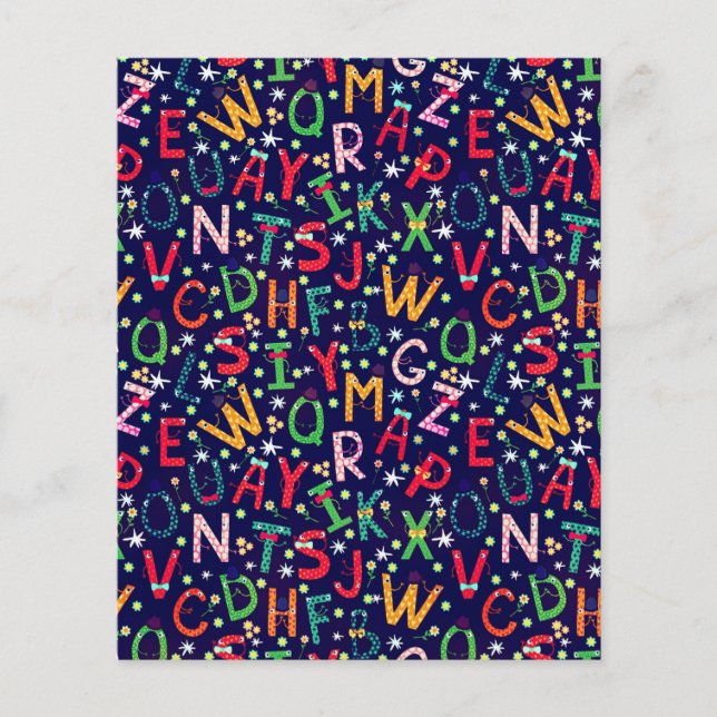 Lámina Alfabeto diverso (Anverso)