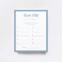 Lámina Algo Azul Qué Viejo Era El Juego De La Novia