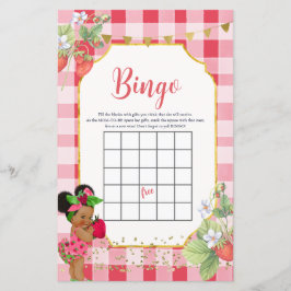 Lámina Alguien Berry Sweet Strawberry Baby Bingo Juegos