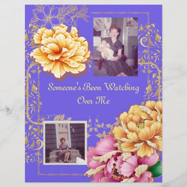 Lámina Alguien me ha estado vigilando el poema (Anverso)