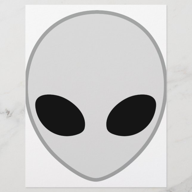 Lámina Alien Head (Anverso)