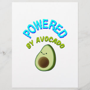 Lámina Alimentado Por Aguacate