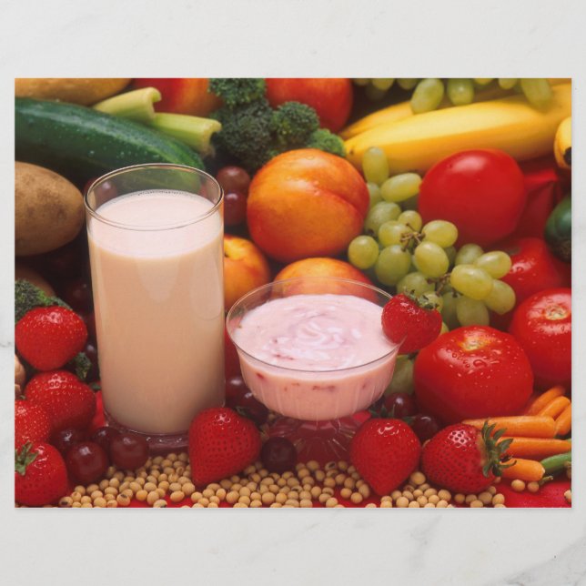 Lámina Alimentos saludables (Anverso)