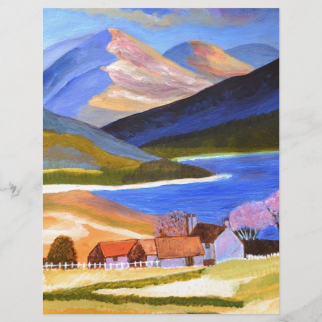 Lámina Altiplano escocés 2 (Anverso)