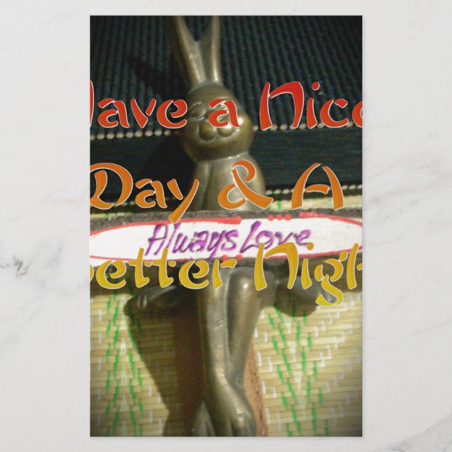 Lámina Alwaus Ama Hakuna Matata Tiene un buen día y un Se (Anverso)