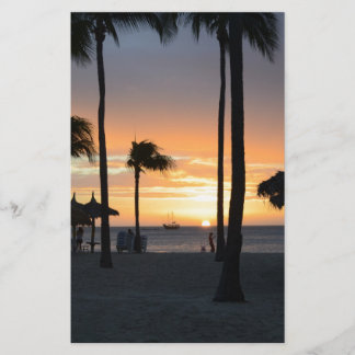 Lámina Amanecer tropical