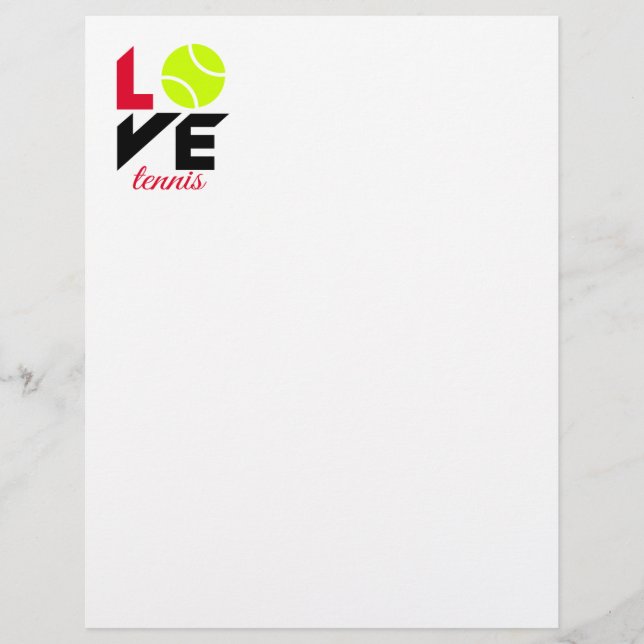 Lámina Amar el tenis (Anverso)