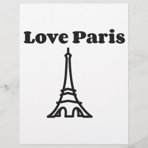 Lámina Amar París