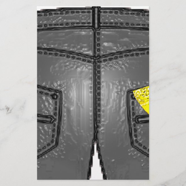 Lámina Amarillo derecho Hanky (Anverso)