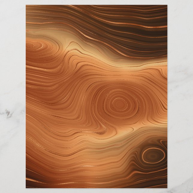 Lámina Amber Strata Agate (Anverso)