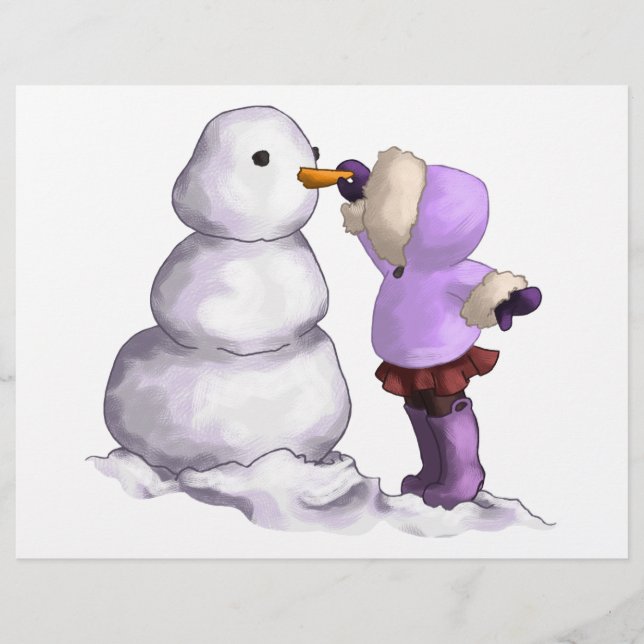 Lámina Amigo de la nieve (Anverso)