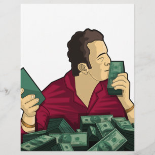 Lámina Amo el dinero