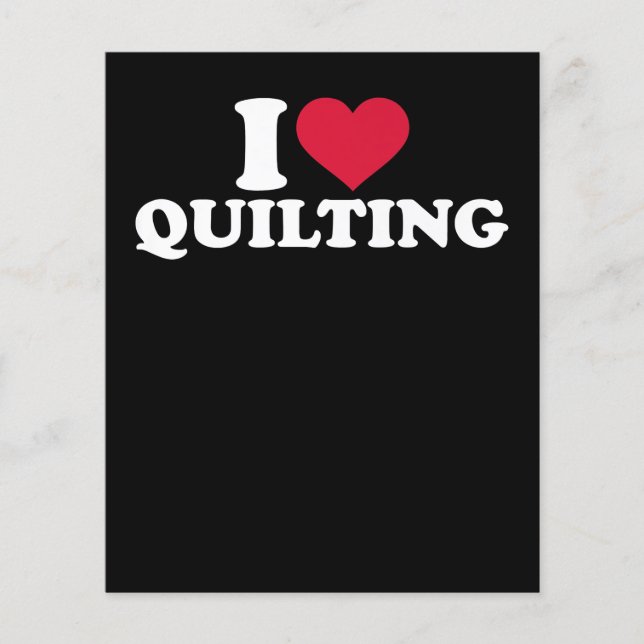 Lámina Amo Quilting Premium (Anverso)