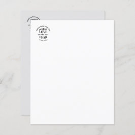 Lámina Amor Eterno - 1 Juan 4:18 Escritura Cita Arte