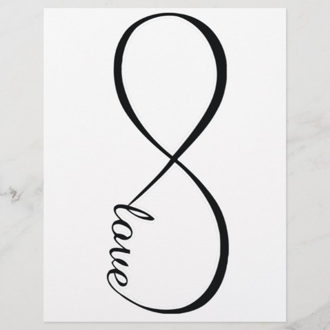 Lámina Amor infinito (Anverso)