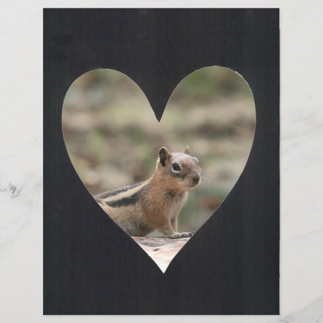 Lámina Añadir fotograma cardíaco (negro) (Anverso)