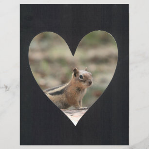 Lámina Añadir fotograma cardíaco (negro)