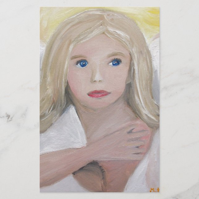 Lámina Ángel de la guarda (Anverso)