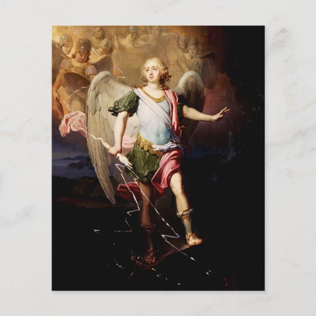 Lámina Ángel de la guarda por Vladimir Borovikovsky (Anverso)