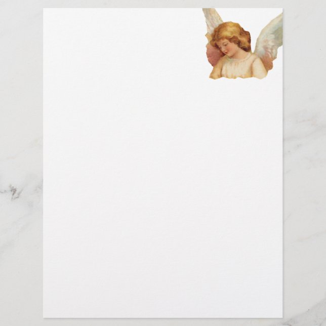 Lámina Ángel mirando hacia abajo (Anverso)