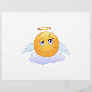 Lámina Angel smiley