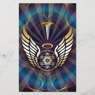 Lámina Angelic Merkaba-Metatron