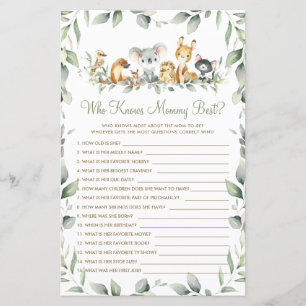 Lámina Animales australianos Koala que conoce a mi mamá c