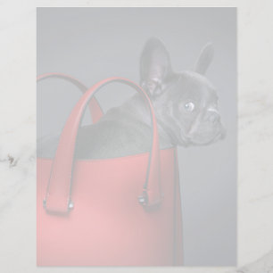 Lámina Animales de bebé más afectados Bolsa de mano roj