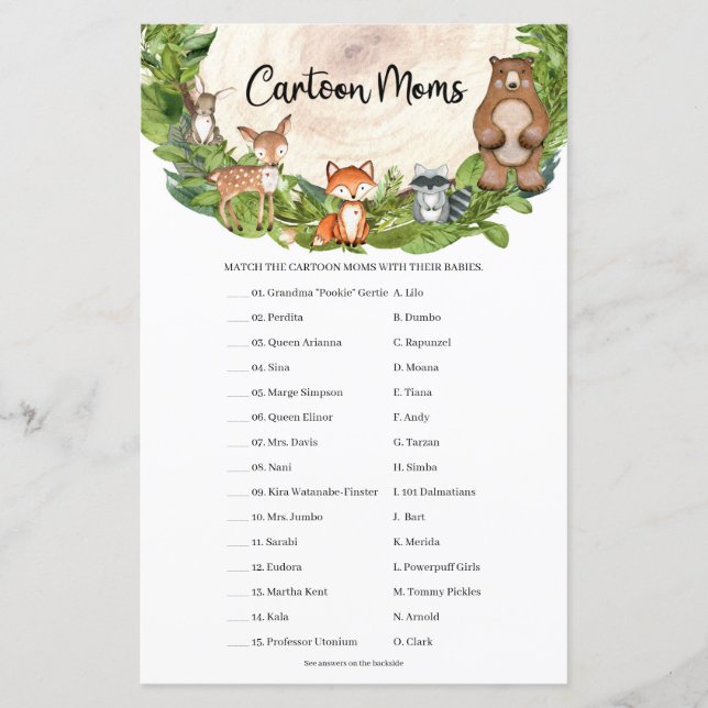Lámina Animales de madera trozo de madera Personalizado M (Anverso)