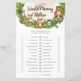 Lámina Animales de madera trozos de madera mami más bien