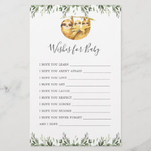 Lámina Animales espumosos que Baby Shower desea para el b