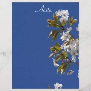 Lámina Anita Blossom Letterhead