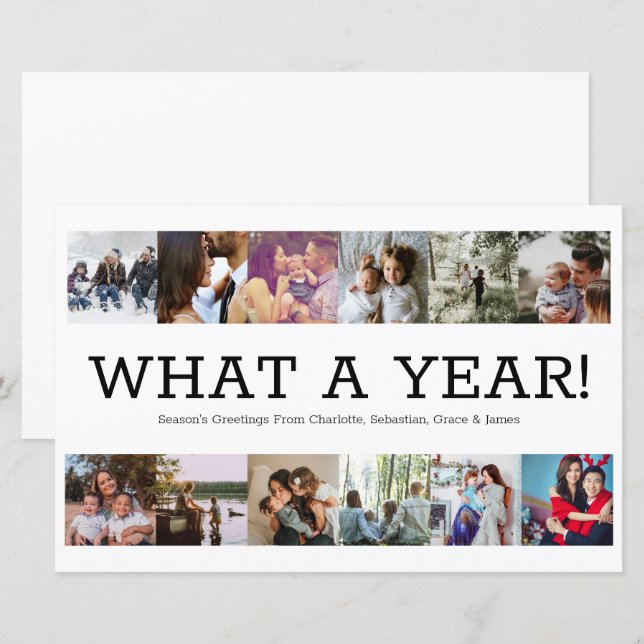 Lámina Año Presupuestario De Revisión De Foto Navidades P (Anverso / Reverso)