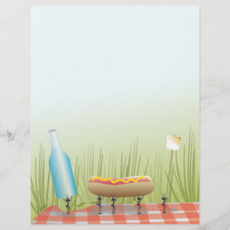Lámina Ant Picnic Letterhead