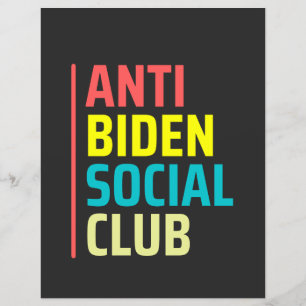 Lámina Anti Biden Social Club