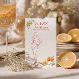 Lámina Aperol Spritz Bridal Shower Guess The Dress 