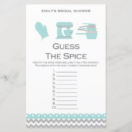 Lámina Aqua Kitchen Nodal Shower Game IMPRESIONADO