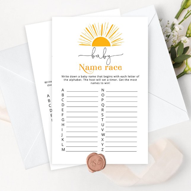 Lámina Aquí viene el hijo de la raza de bebés ducha bebé (Subido por el creador)