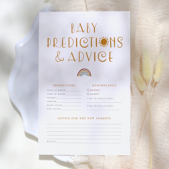 Lámina Aquí Vienen Las Predicciones Y Consejos Del Bebé S (Subido por el creador)