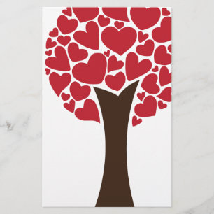 Lámina Árbol de amor