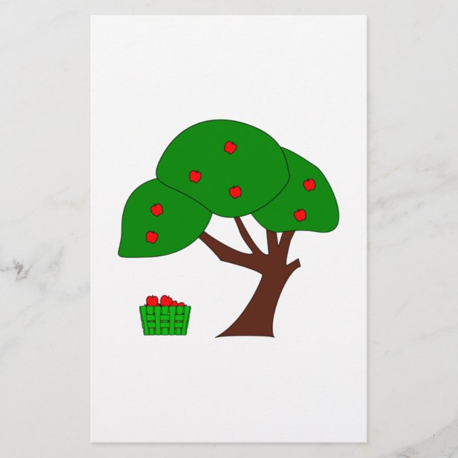 Lámina Árbol de Apple (Anverso)