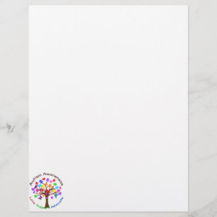 Lámina Árbol de conciencia del autismo