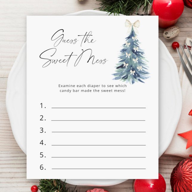 Lámina Árbol de invierno con arcos - Adivina el dulce aje (Subido por el creador)