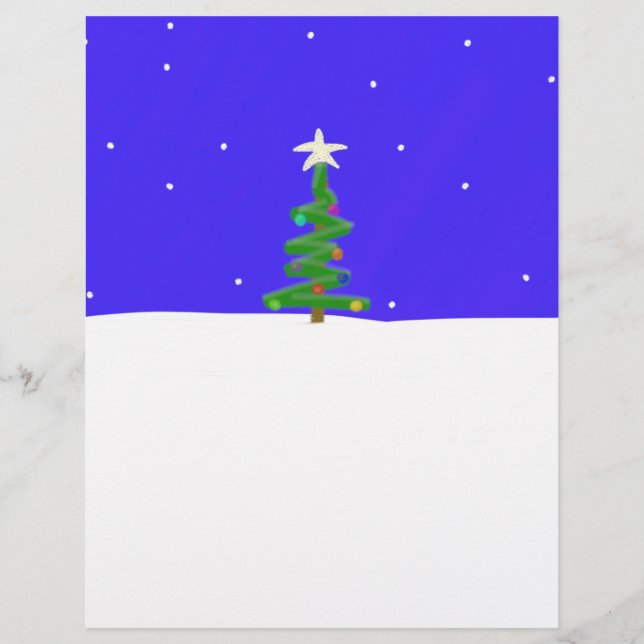 Lámina Árbol de Navidad (Anverso)