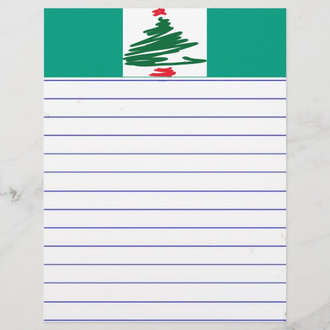 Lámina Árbol de Navidad (Anverso)