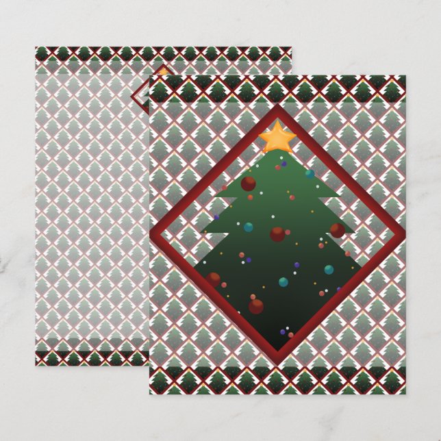 Lámina Árbol de Navidad (Anverso / Reverso)