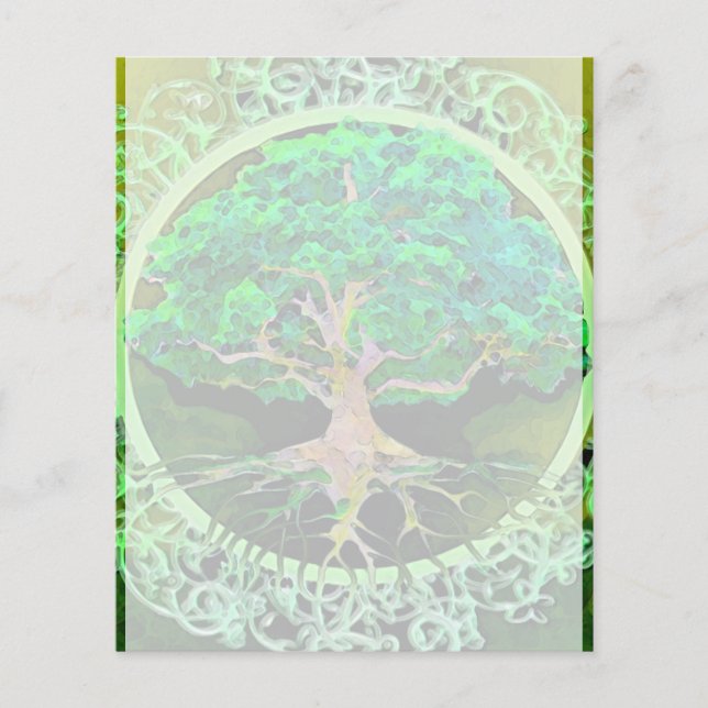 Lámina Árbol de salud y prosperidad vital (Anverso)